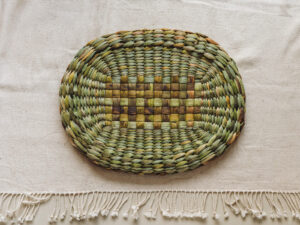 Oval Rush Mat