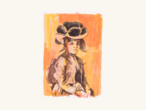 Woman In  A Bollenhut